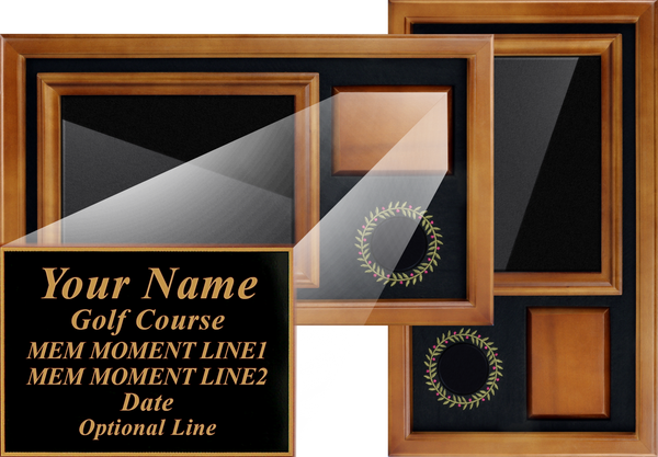 Custom-Laser-Engraved-Plaque-for-Memorable-Moments-Ball-&-6"x8"-Scorecard-Display-My-Golf-Memories